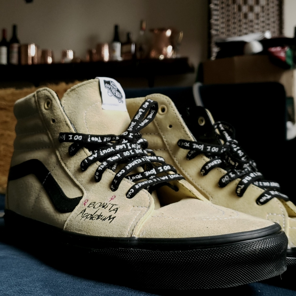 Rare Vans "Tribe Called Quest" Sk8-Hi S11m (13w) + Bonus Item